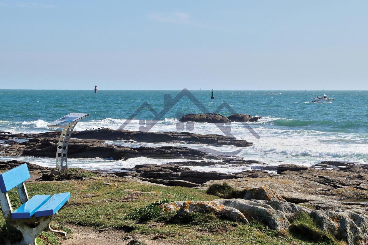 LocaLise au Guilvinec - A15 - Vue sur la mer la piscine et le jardin - Tout à pied, plages, port, centre, commerces, marché - Wifi inclus - Animaux bienvenus - Linge de lit inclus Exterior foto